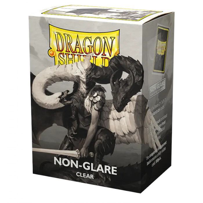 Dragon Shield Non-Glare V2 Matte Sleeves - Clear (100-Pack) - Dragon Shield Card Sleeves