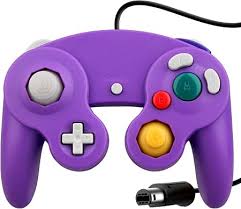 Wired Controller Purple - Game Cube