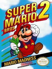 Super Mario Bros 2 [Manual Only] (NES) *Damaged*