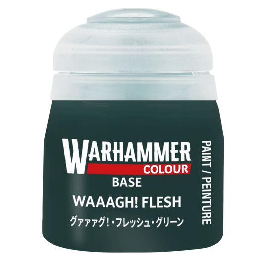 Warhammer Paints: BASE: WAAAGH! FLESH 12ML