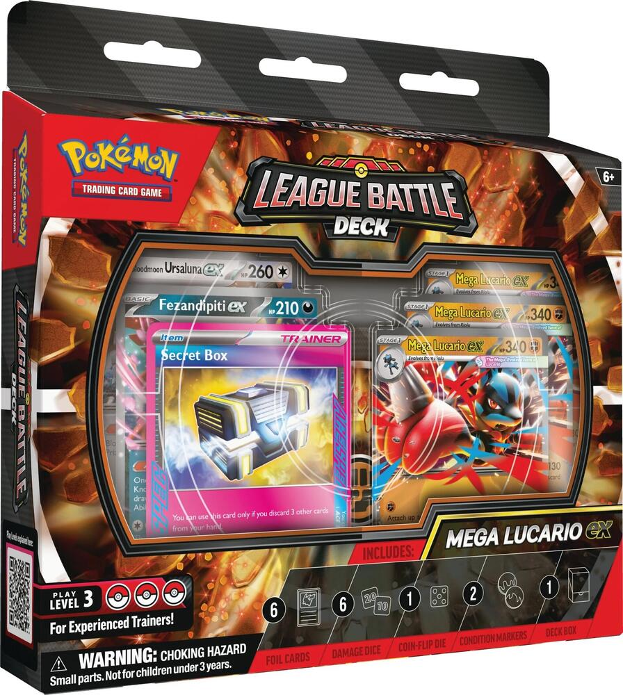 League Battle Deck [Mega Lucario ex] - Miscellaneous Cards & Products (MCAP)