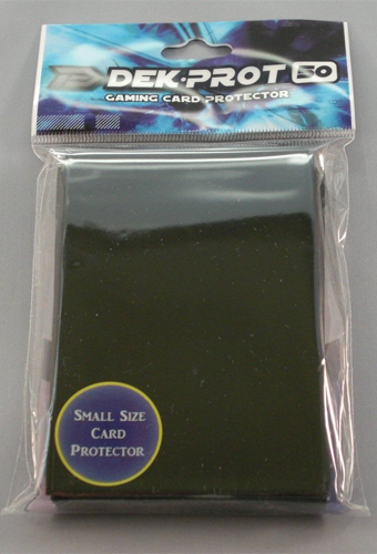 Dek Prot 50ct. Yugioh Sized Sleeves - Midnight Black