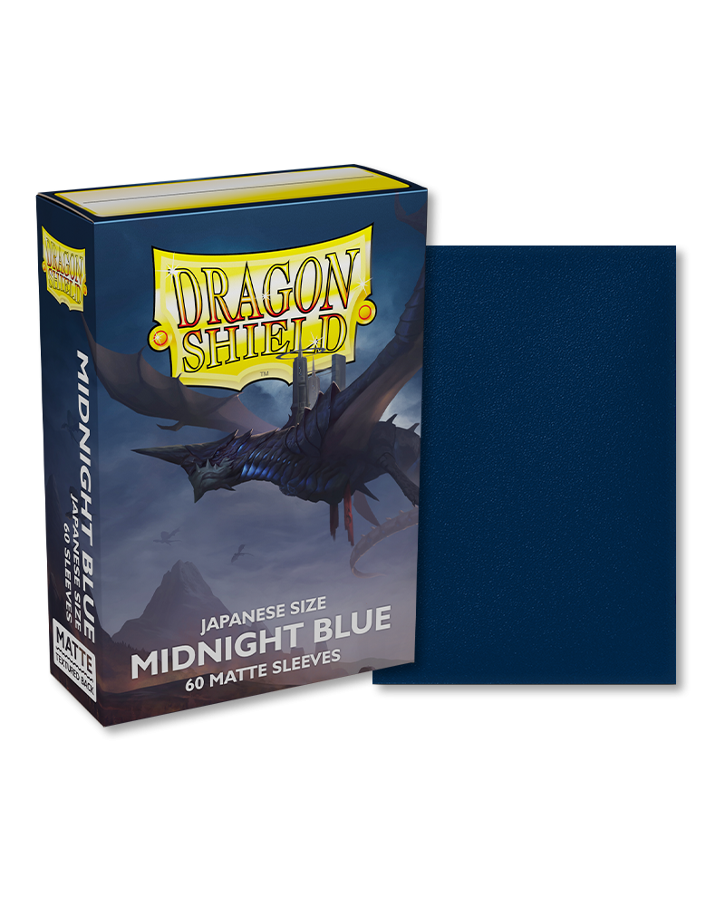 Dragon Shield - Midnight Blue - Matte Sleeves - Japanese Size