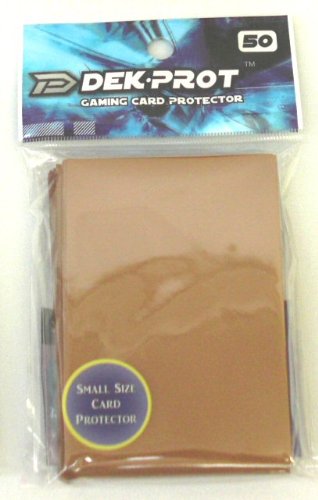 Dek Prot 50ct. Yugioh Sized Sleeves - Mocha Brown