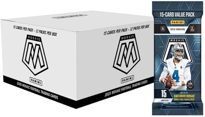 2025 Panini Mosaic Football Fat Pack Box