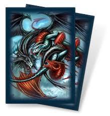 Trinity Dragon Multi Standard Deck Protectors by Monte Moore 50ct