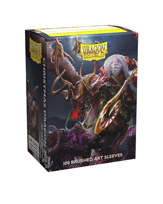 Dragon Shield Limited Edition Art Sleeves - Christmas Dragon 2022 (100-Pack) - Dragon Shield Card Sleeves