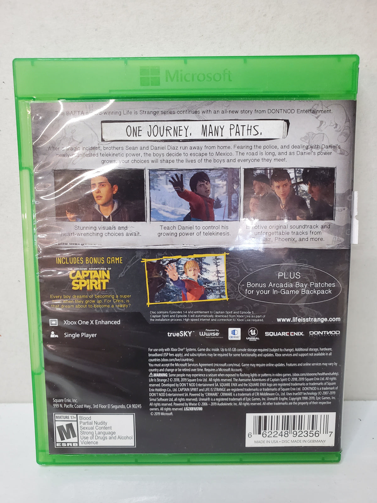 Life is Strange 2 (Xbox One)