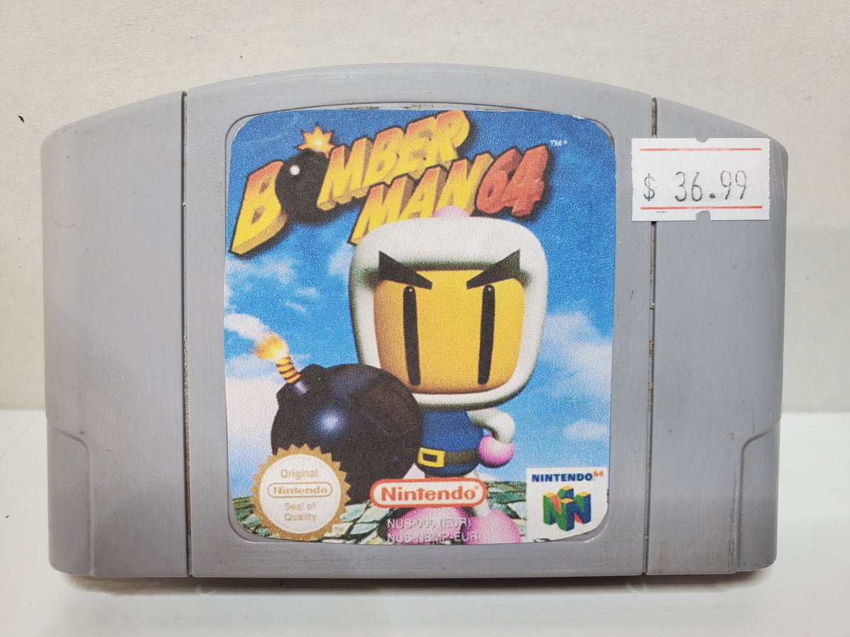 Bomberman 64 (Nintendo 64) [Cartridge Only, Not Original Label]