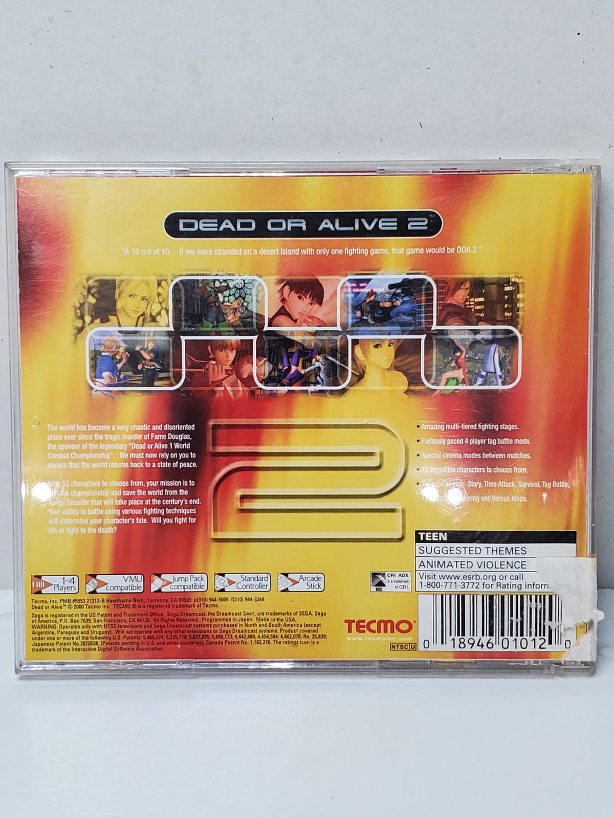Dead or Alive 2 (Sega Dreamcast)