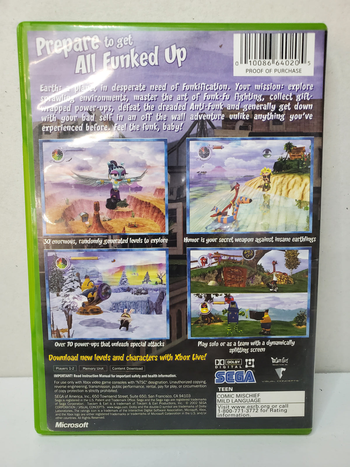 ToeJam and Earl 3 (Xbox)