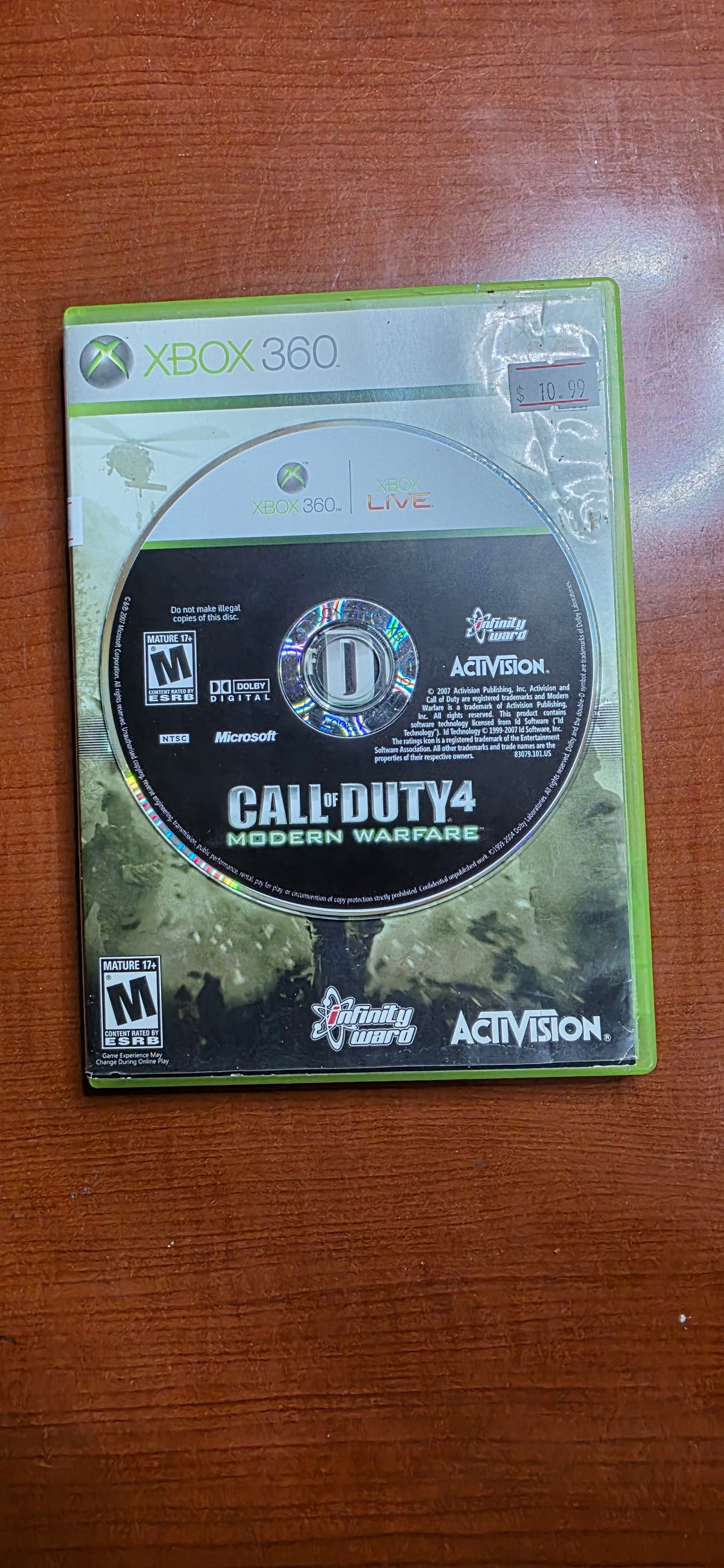 Call of Duty 4 Modern Warfare (Xbox 360) [in box complete]