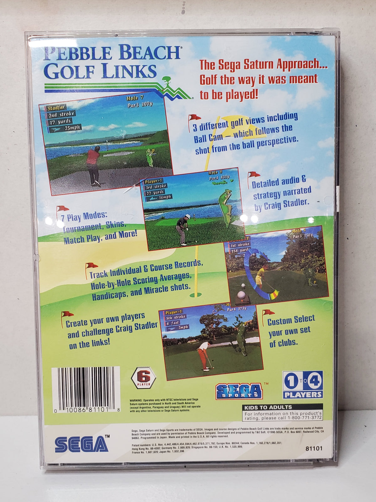Golf Links Pebble Beach (Sega Saturn)
