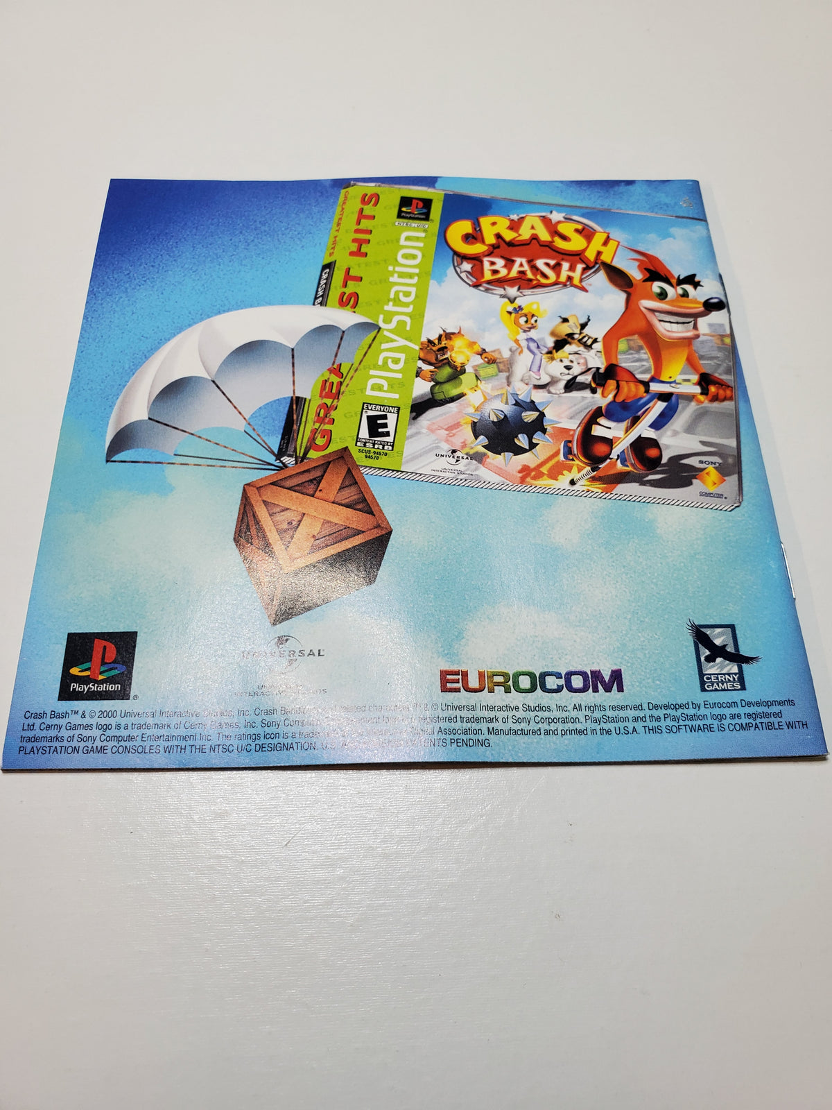 Spyro Year of the Dragon [Greatest Hits] (PS1)
