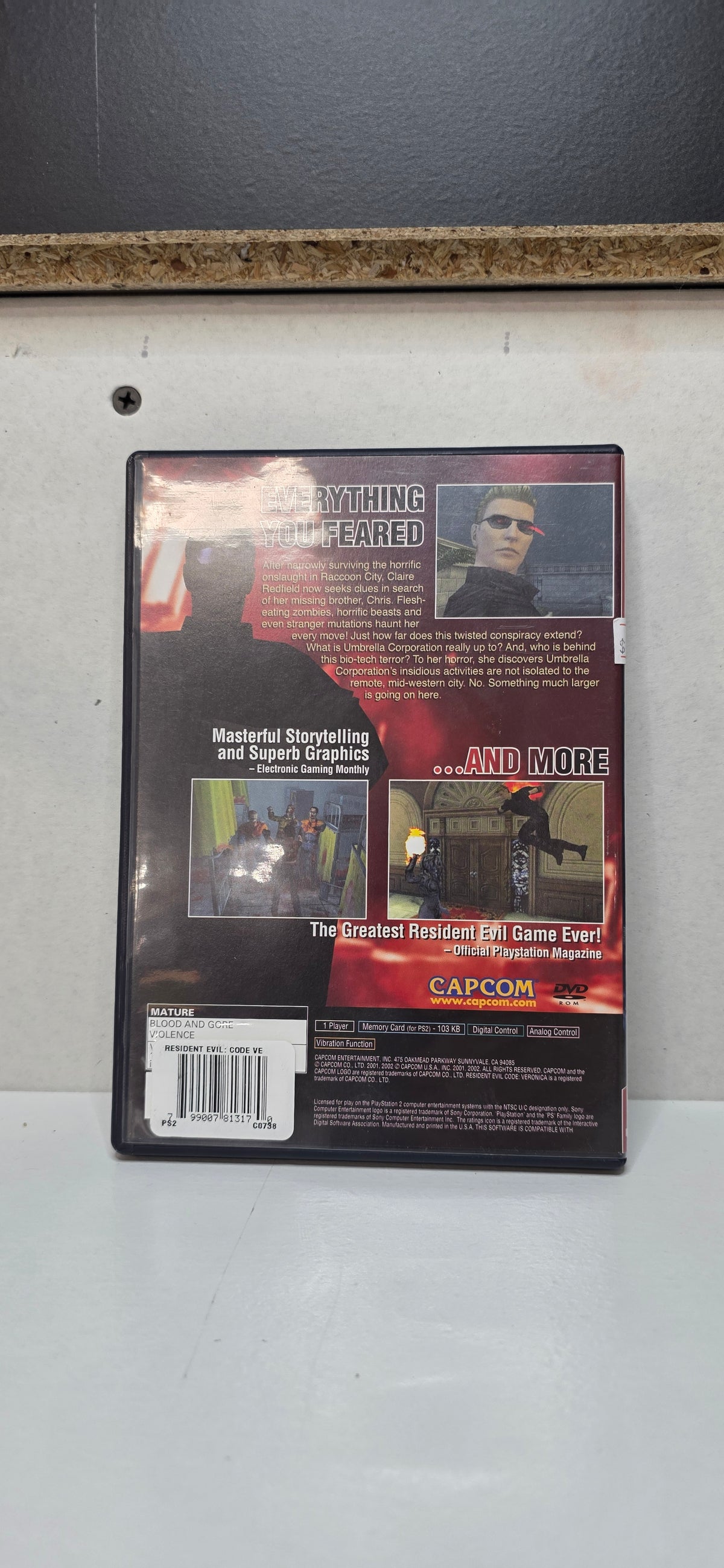 Resident Evil Code: Veronica X (PS2) (Greatest Hits)