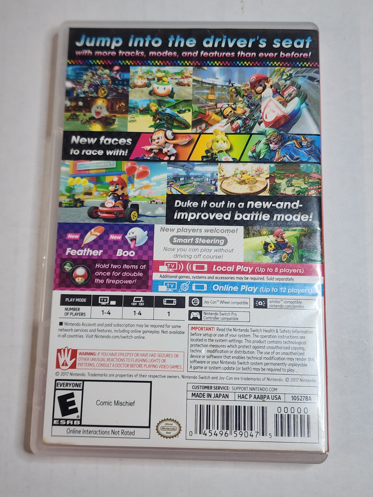 Mario Kart 8 -- Deluxe Edition (Nintendo Switch, 2017)