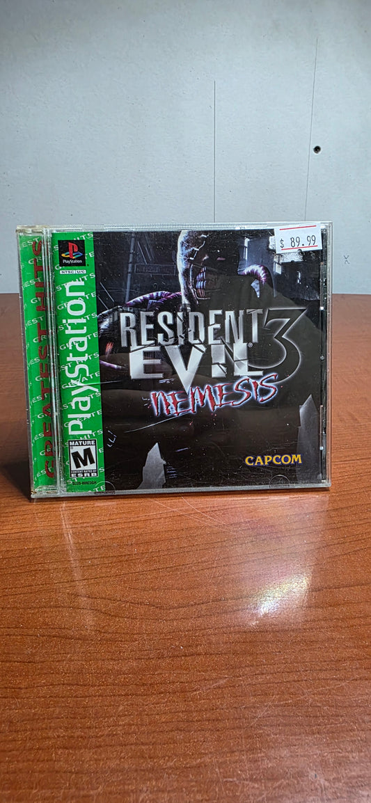 Resident Evil 3 Nemesis (Complete in Box) (Playstation)