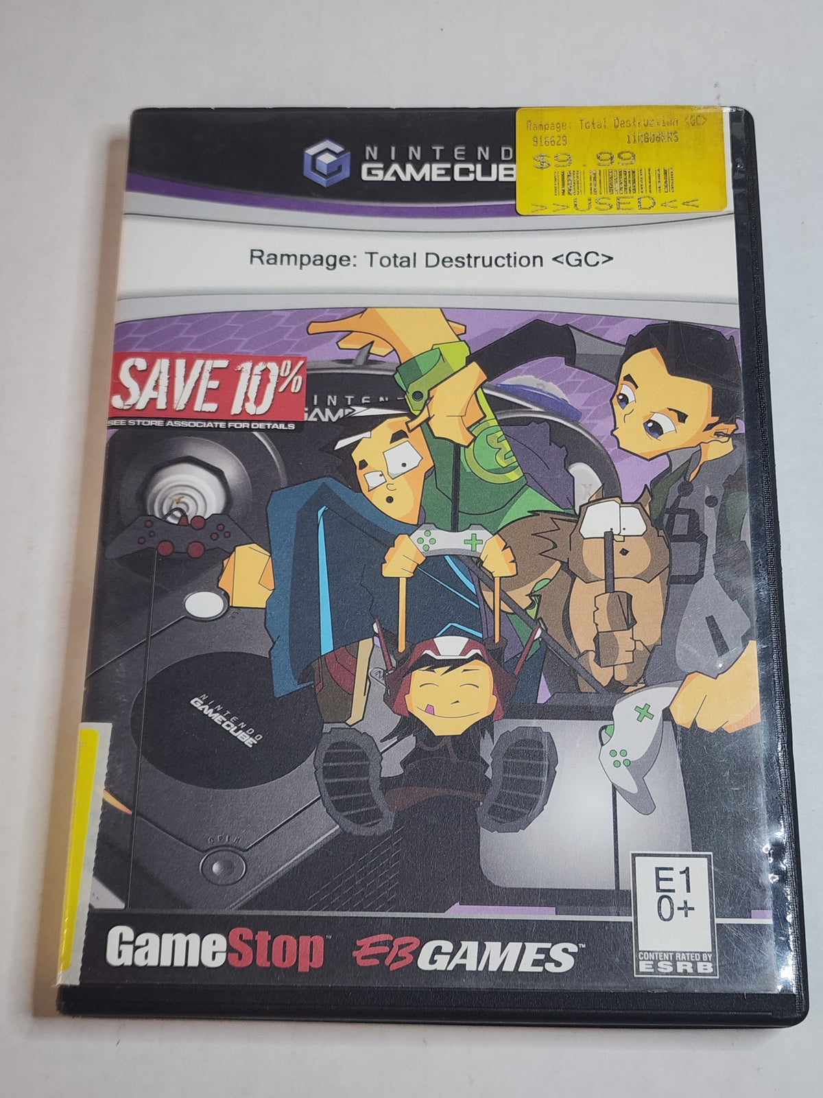 Rampage: Total Destruction (Gamecube) (Not In Original Case)