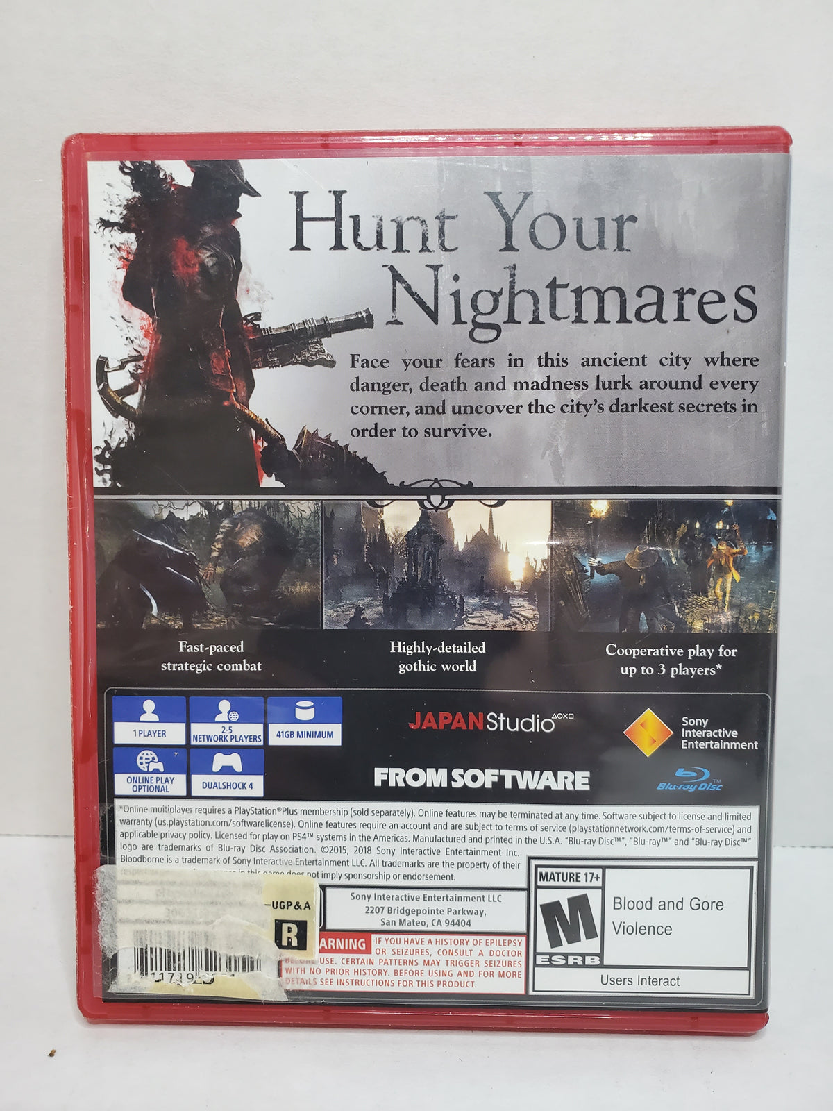 Bloodborne [Playstation Hits] (PS4)