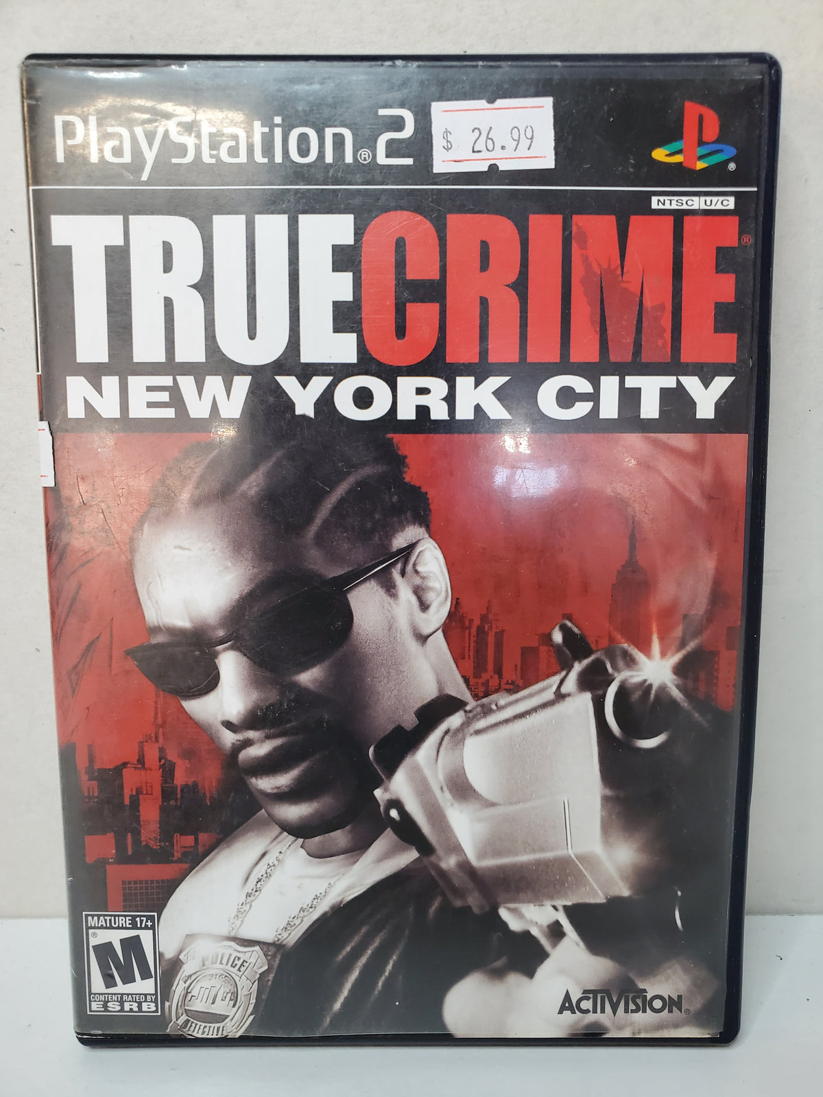 True Crime New York City (PS2) (NO MANUAL)