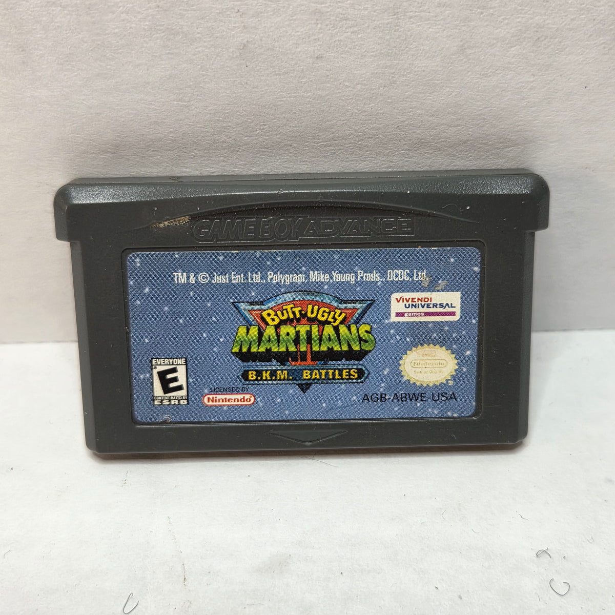 Butt Ugly Martians BKM Battles (GameBoy Advance)(Cart Only)