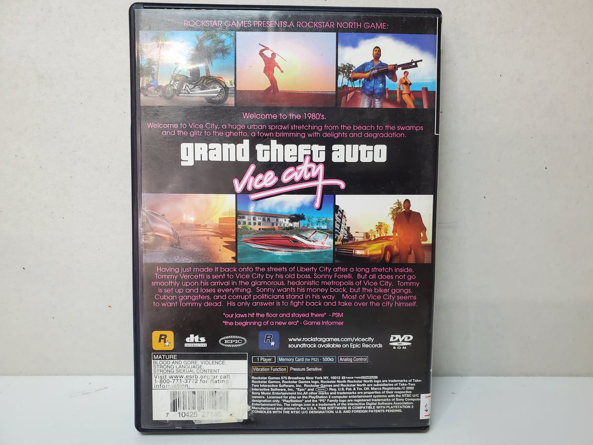 Grand Theft Auto Vice City (PS2)