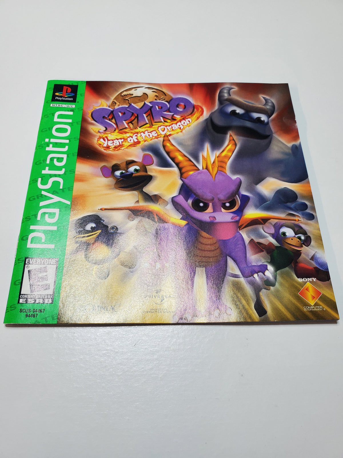 Spyro Year of the Dragon [Greatest Hits] (PS1)