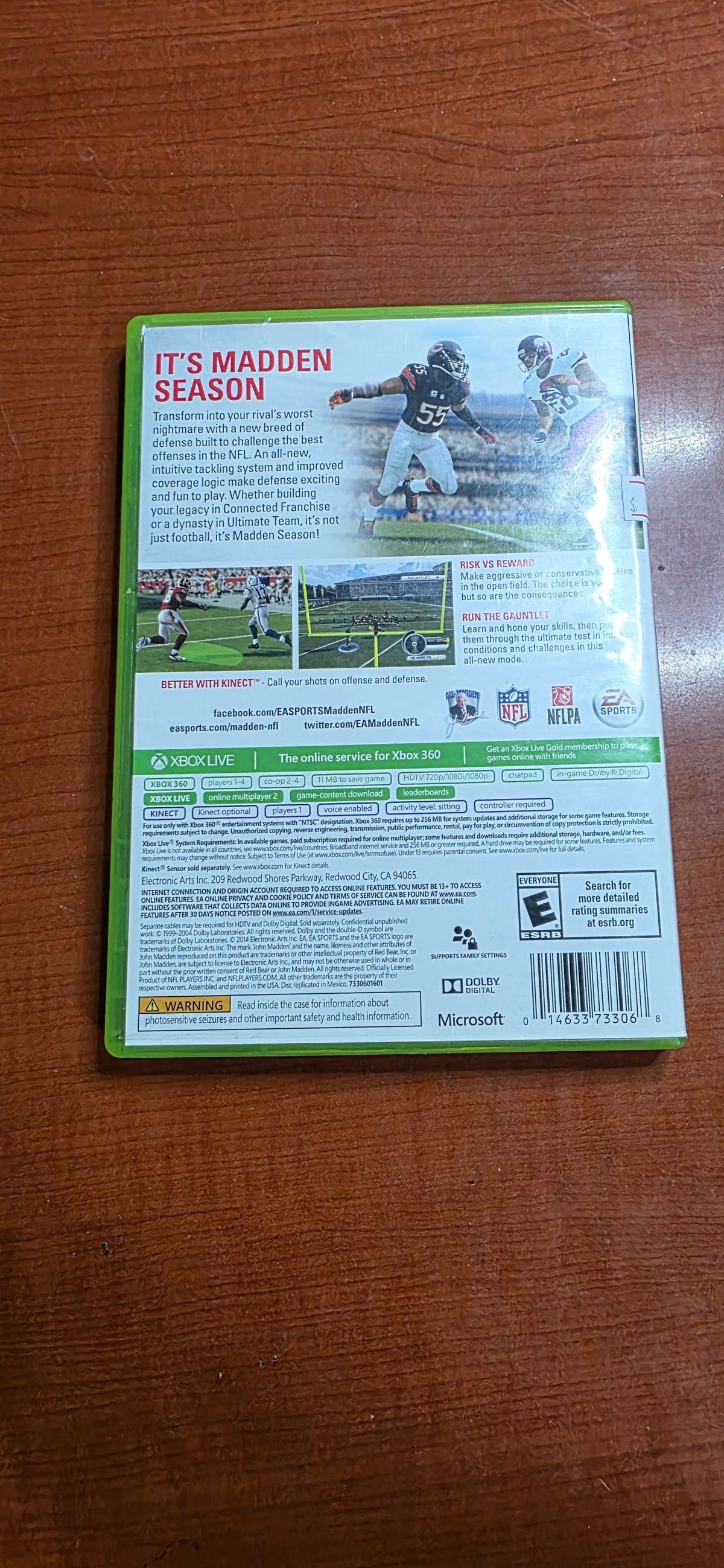 Madden 15 (Xbox 360)