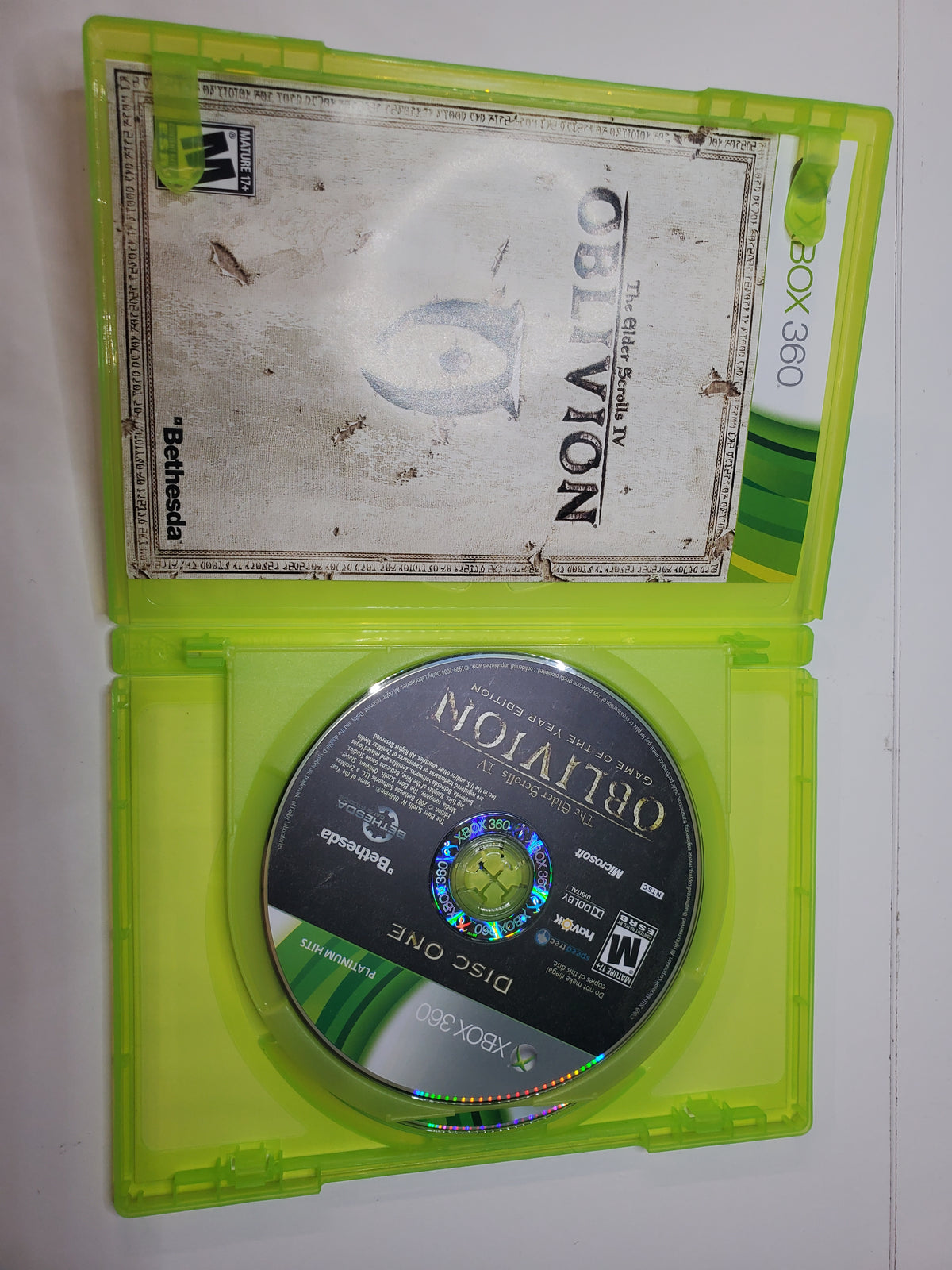 Elder Scrolls IV Oblivion [Game of the Year Platinum Hits] (Xbox 360)