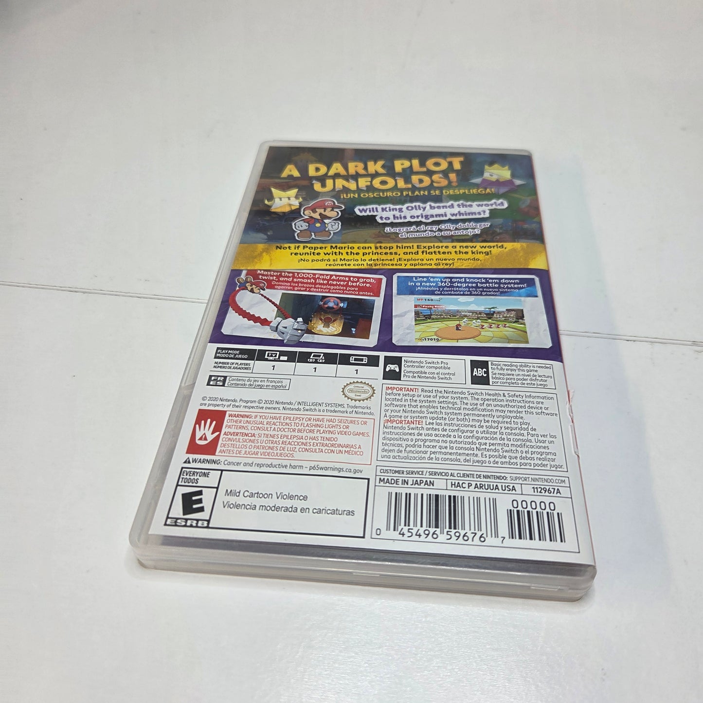 Paper Mario: The Origami King (Nintendo Switch)