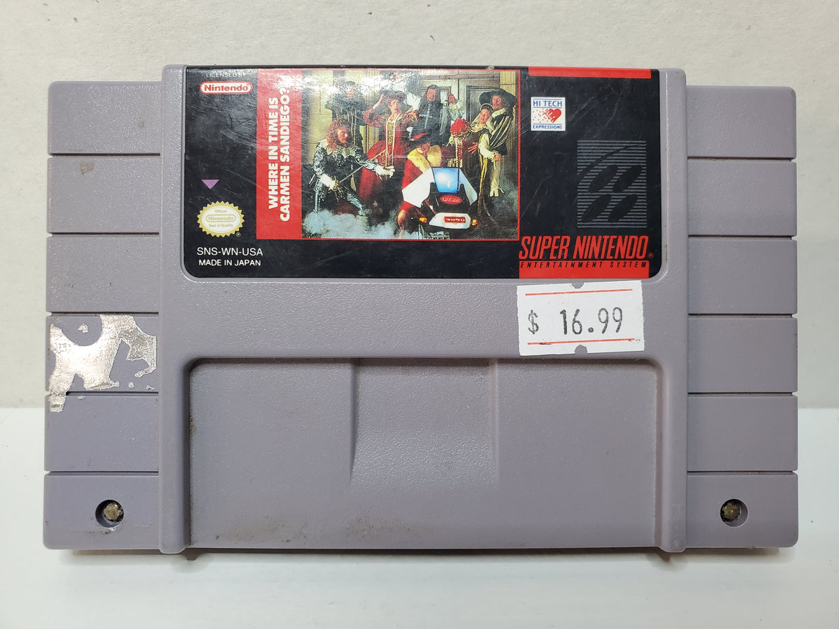 Where In Time Is Carmen Sandiego (SNES)