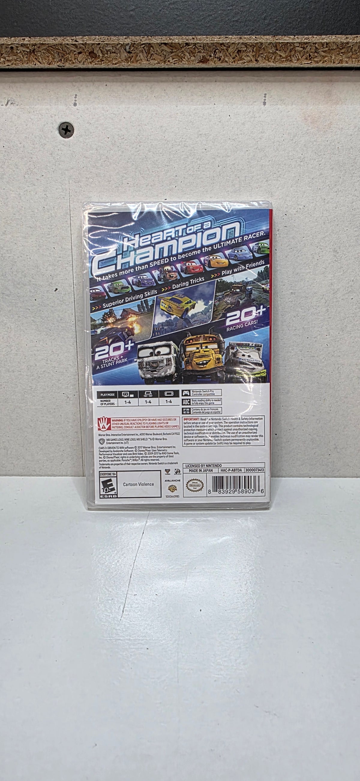 Cars 3 Driven to Win (Nintendo Switch) (Brand New)