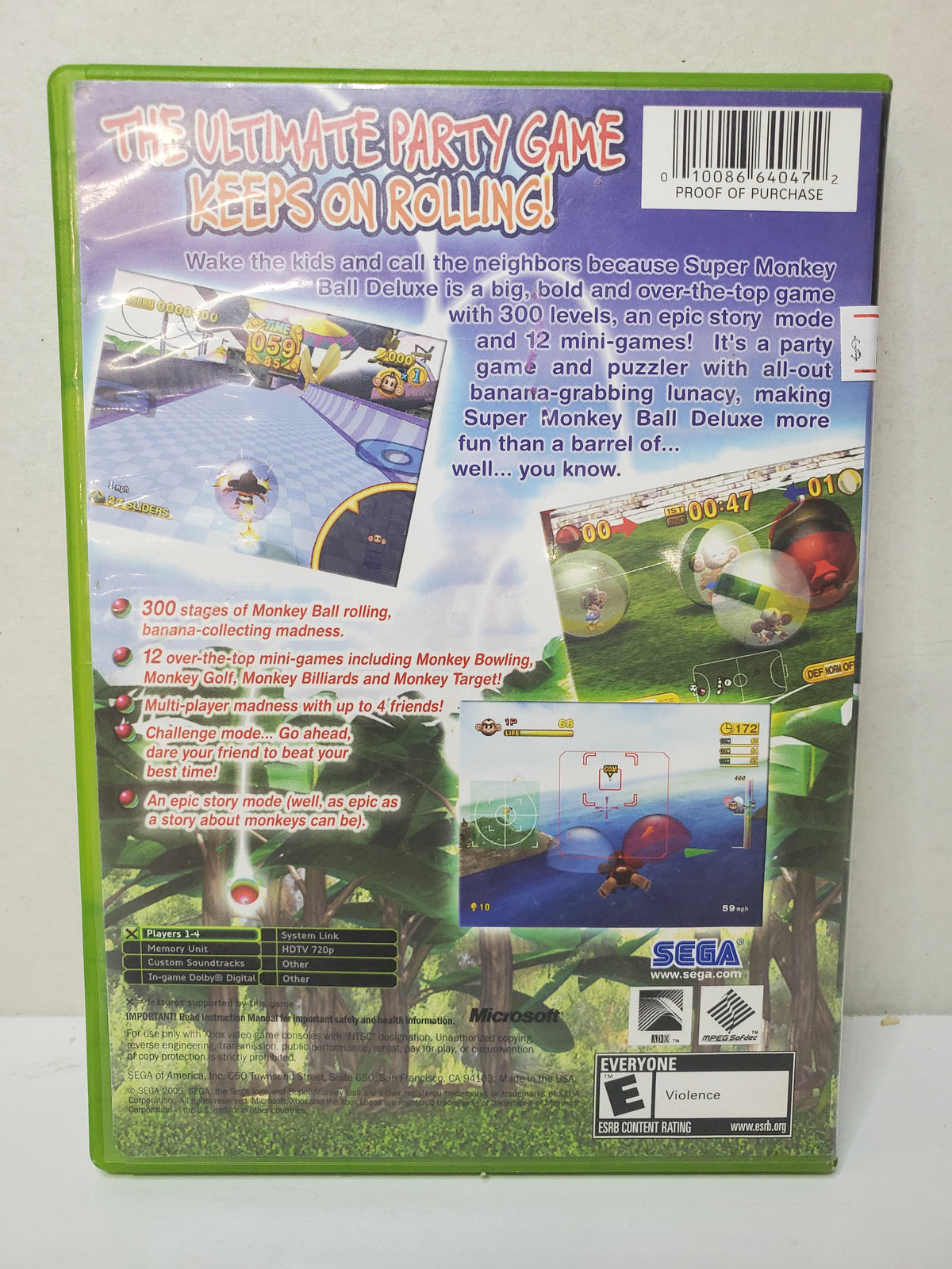 Super Monkey Ball Deluxe (Xbox)