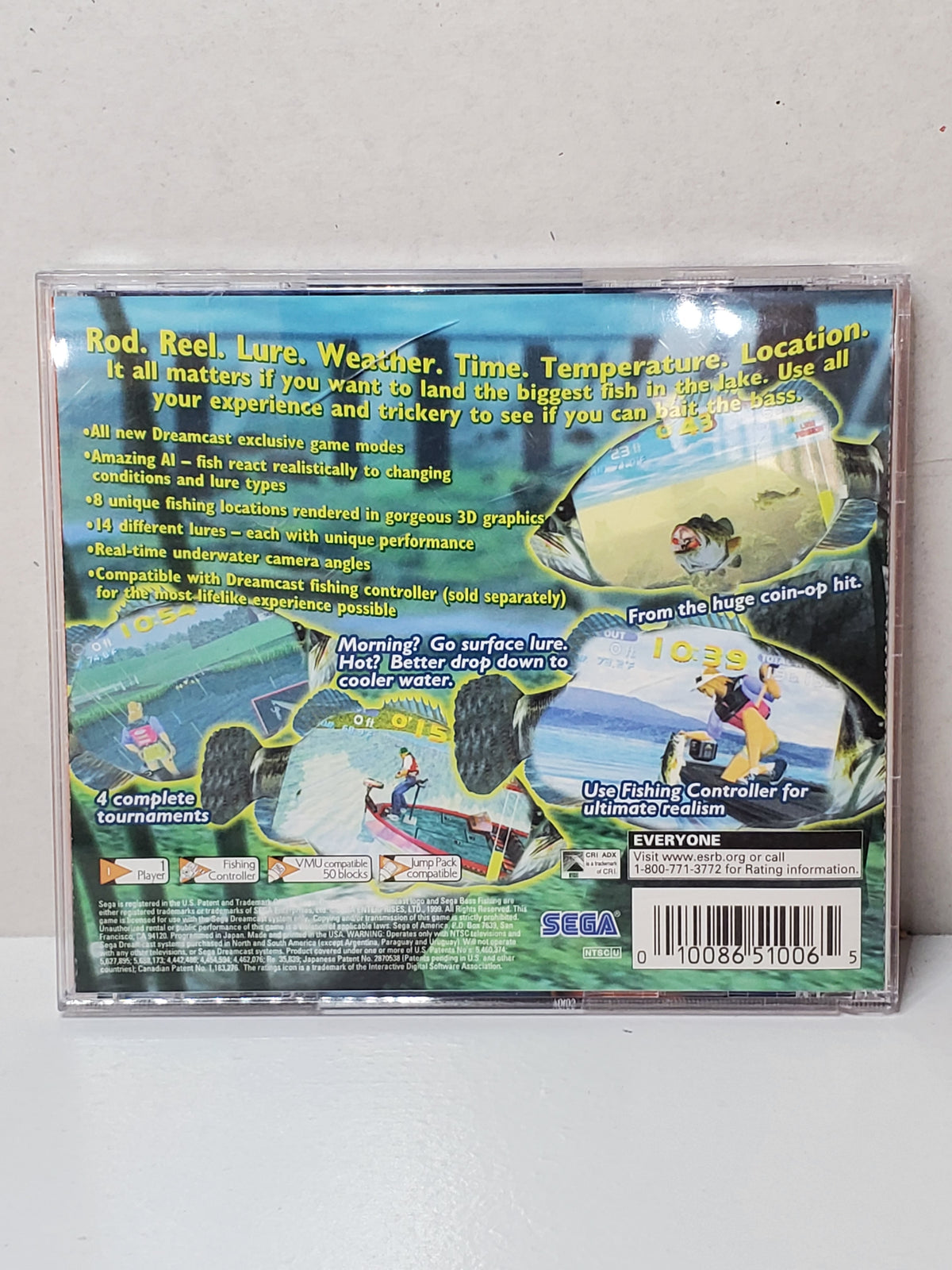 Sega Bass Fishing (Sega Dreamcast)