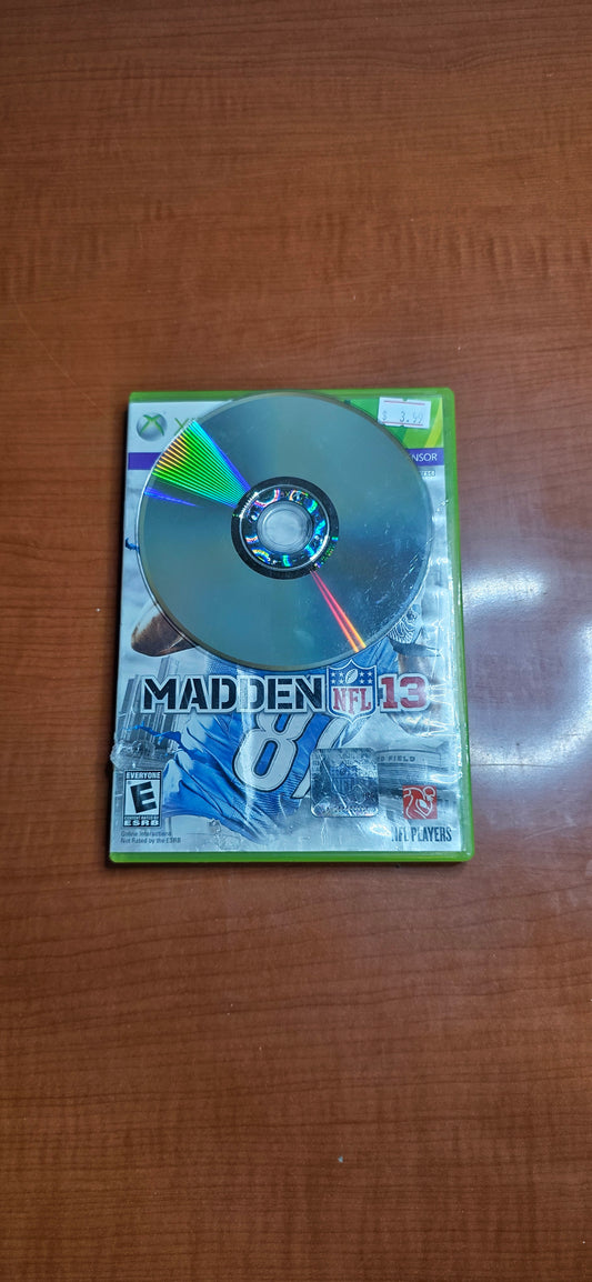 Madden 13 (Xbox 360) (Damaged)