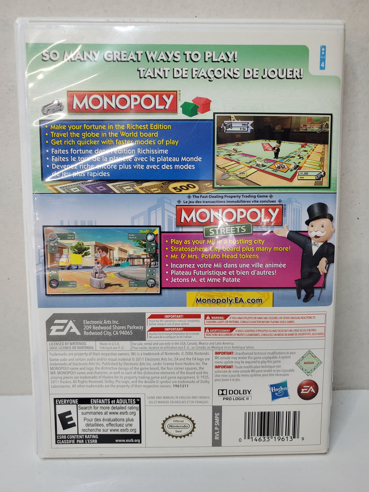 Monopoly Collection (Wii)