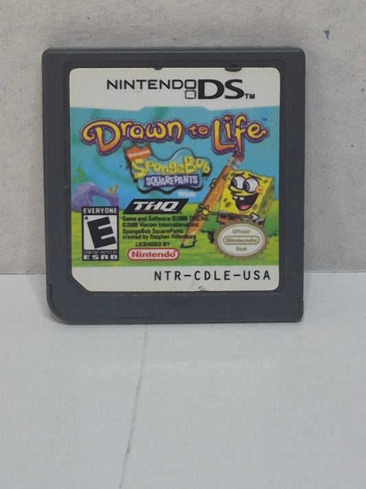 Drawn to Life SpongeBob SquarePants Edition (Nintendo DS 2008) (Loose)