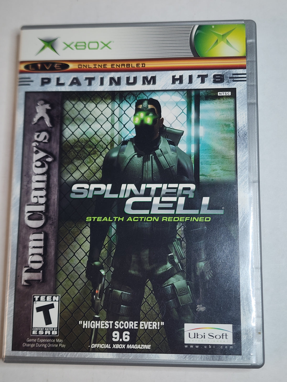 Splinter Cell Platinum Hits (Xbox) (Complete In Box)