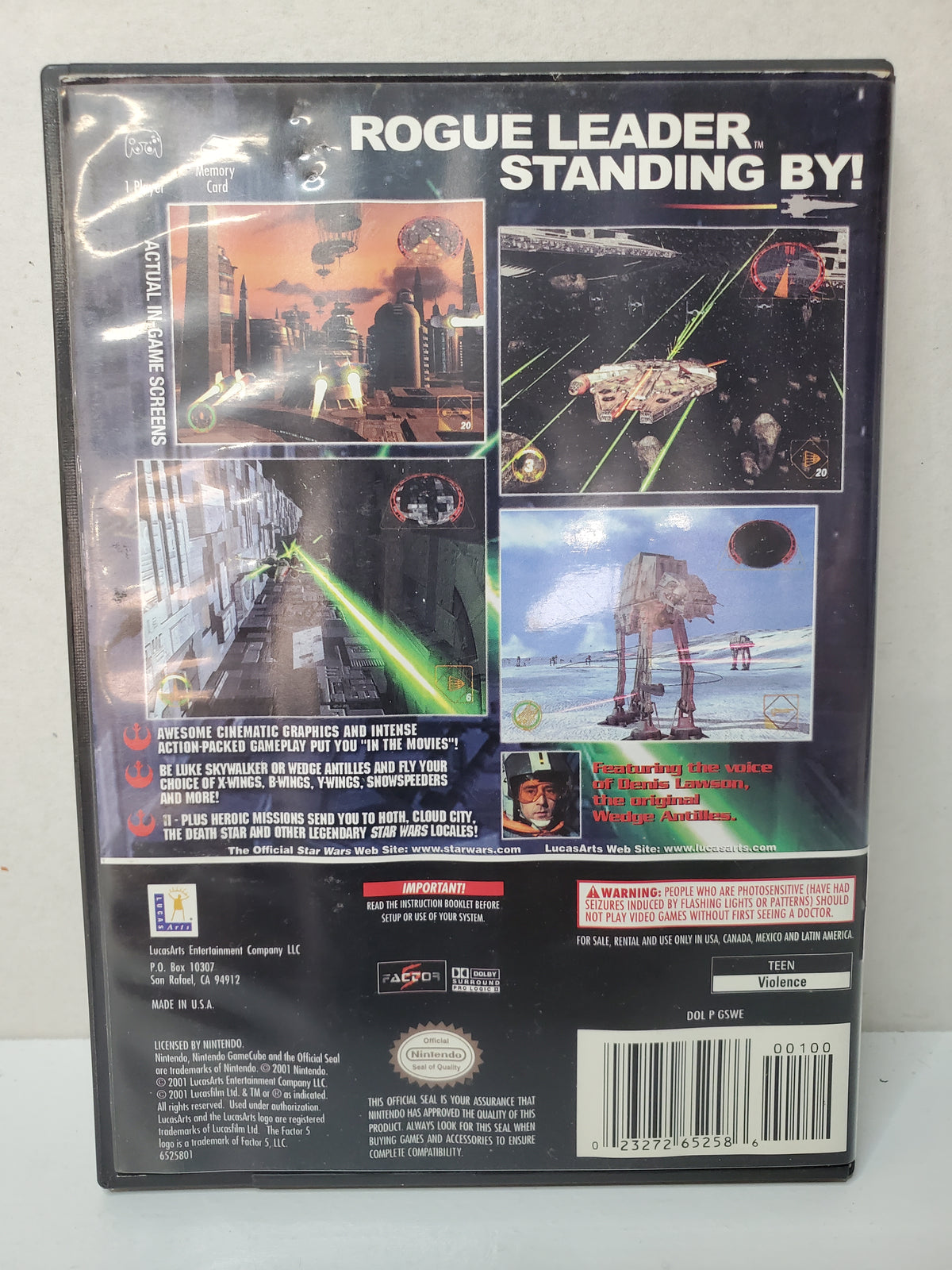 Star Wars Rogue Leader (Gamecube)