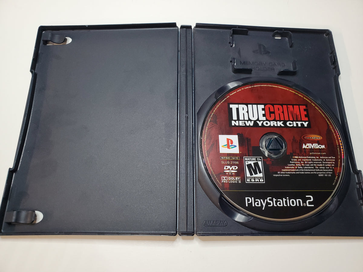 True Crime New York City (PS2) (NO MANUAL)