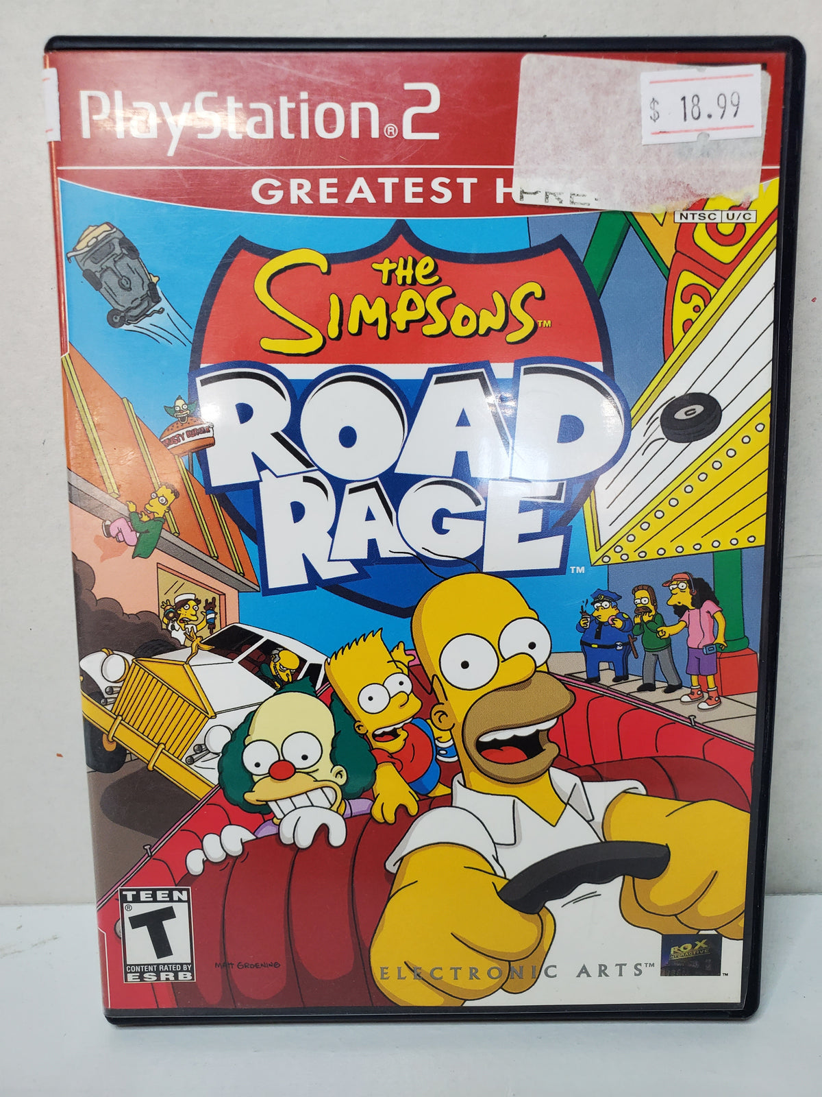 The Simpsons Road Rage (Playstation 2)