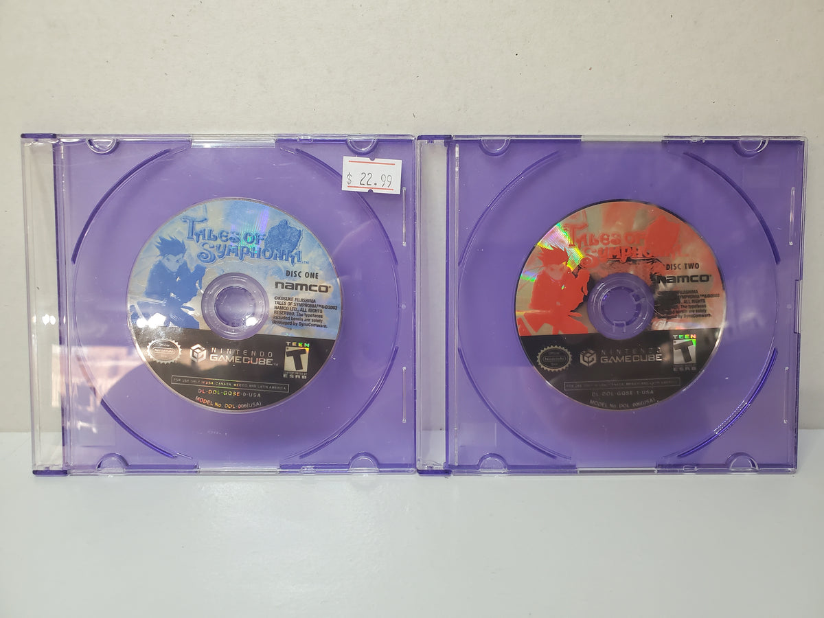 Tales of Symphonia Disc 1 & 2 [Discs Only] (Gamecube)