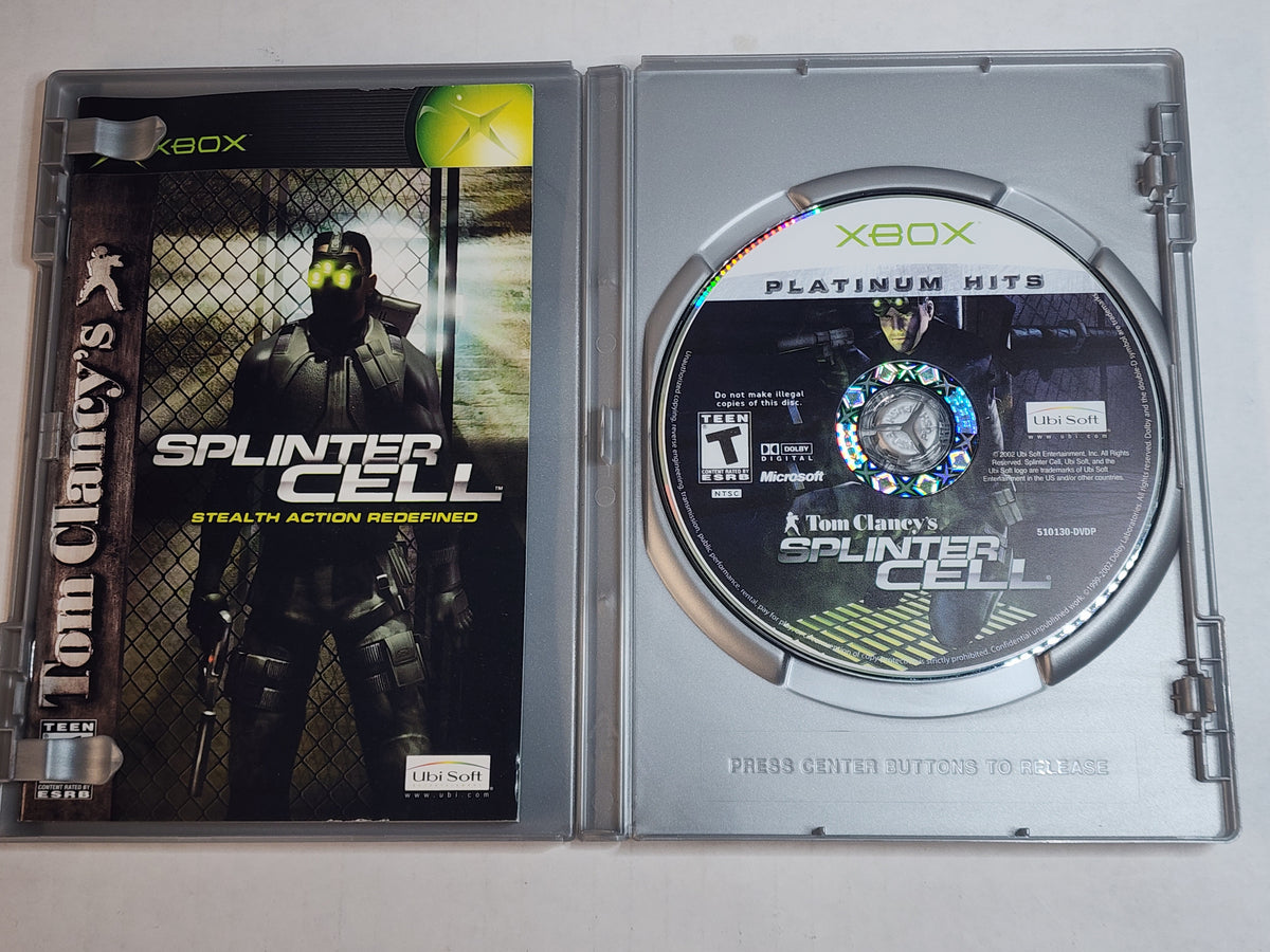 Splinter Cell Platinum Hits (Xbox) (Complete In Box)