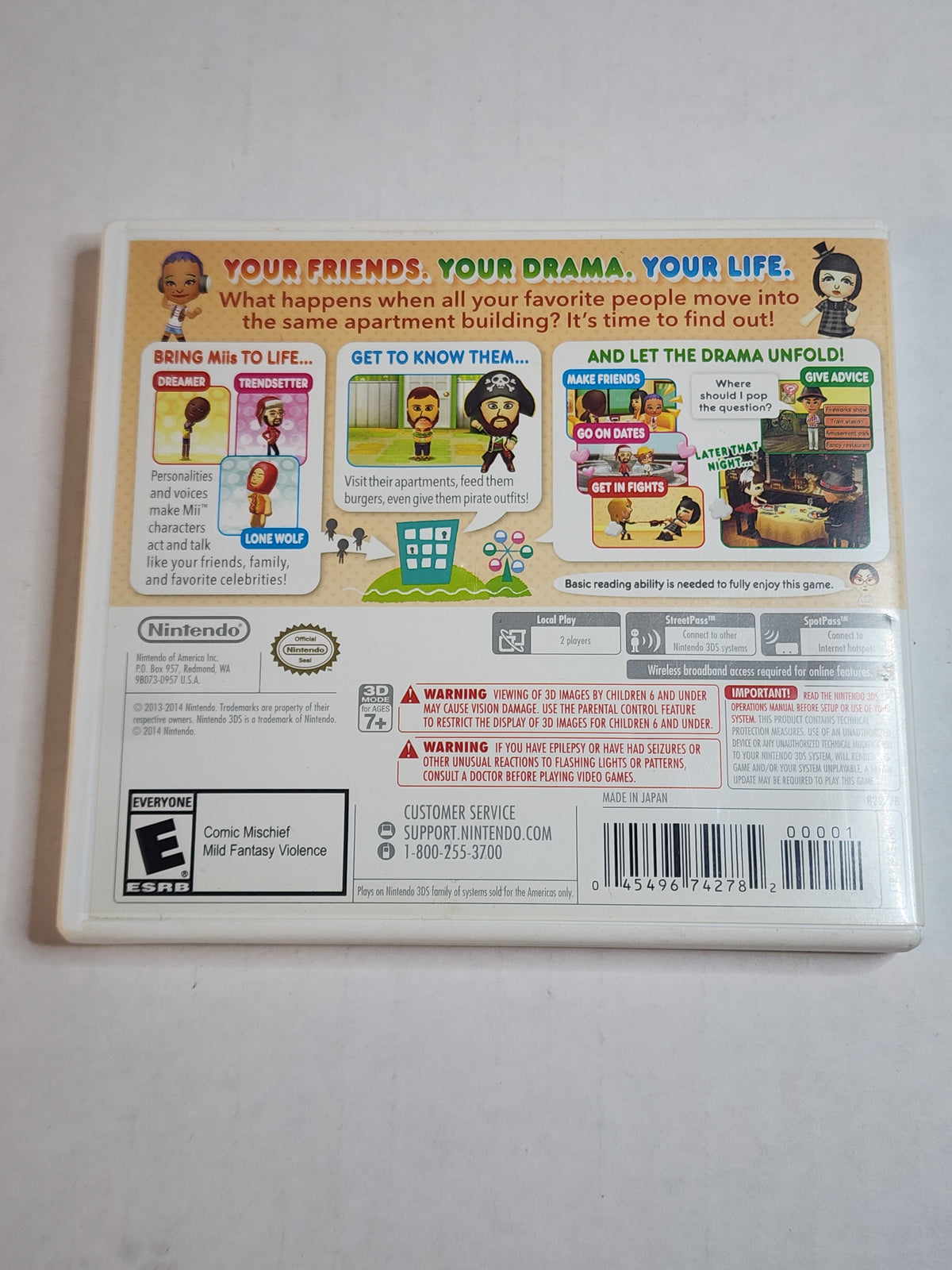 Tomodachi Life (Nintendo 3DS)