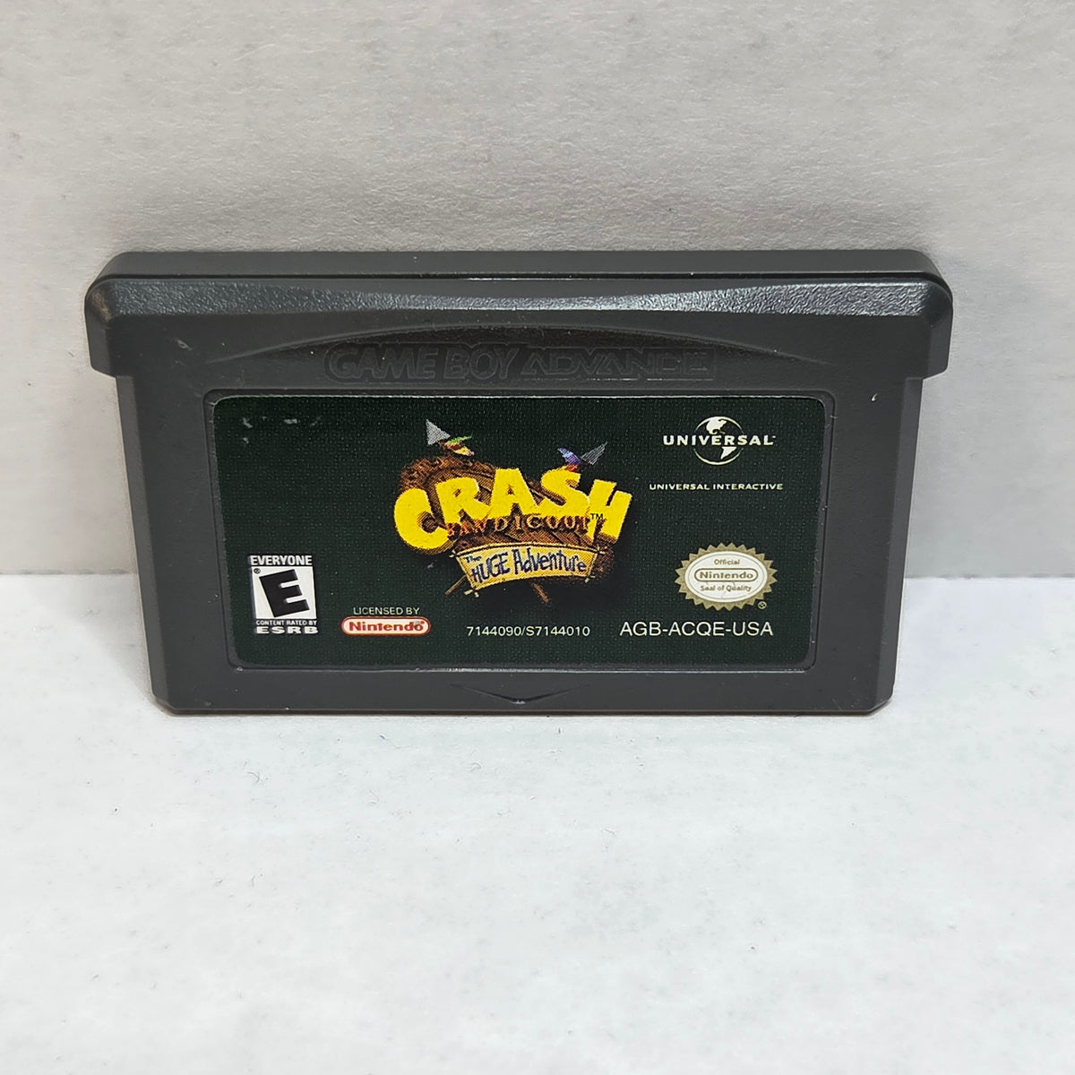 Crash Bandicoot the Huge Adventure (GameBoy Advance)(Cart Only)