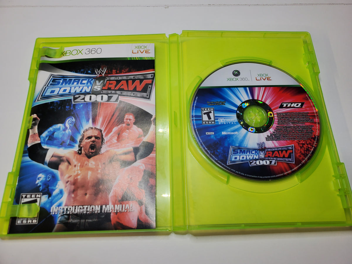 Smackdown VS Raw 2007 (Xbox 360)