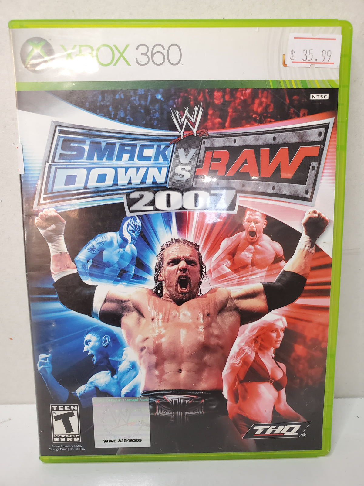 Smackdown VS Raw 2007 (Xbox 360)