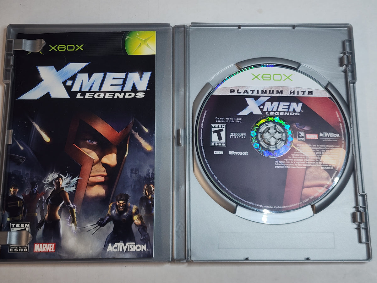 X-men Legends Platinum Hits (Xbox) (Complete In Box)