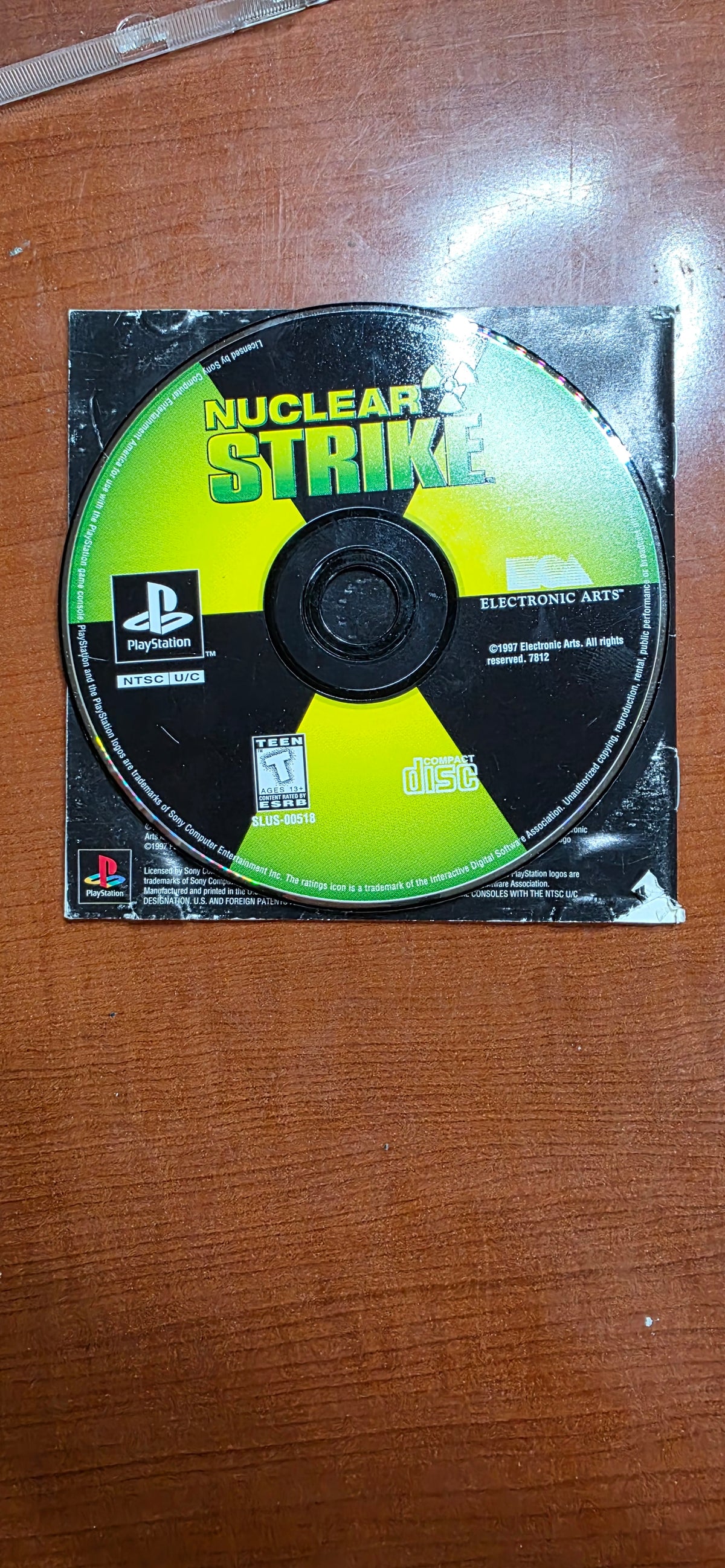 Nuclear Strike (Complete in Box) (Playstation)
