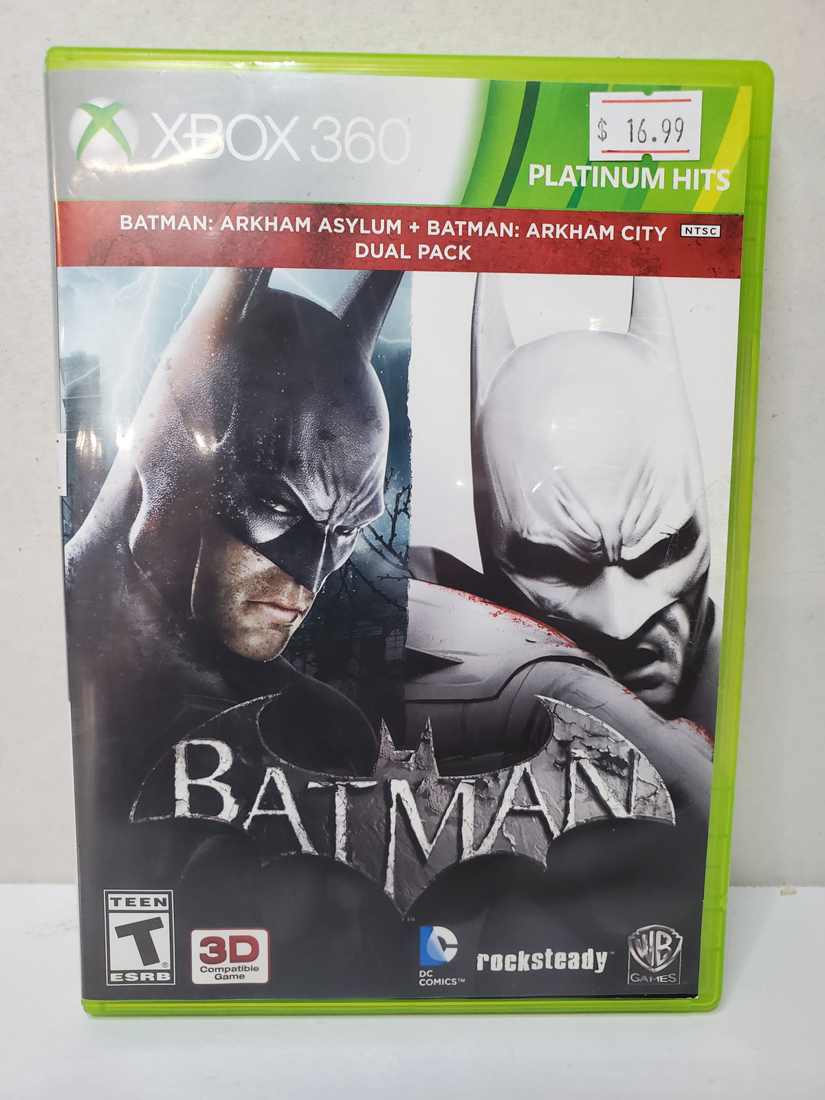 Batman Arkham Asylum And Batman Arkham City Dual Pack (Xbox 360)